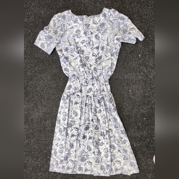 Vintage Glamax 80s Floral Dress - Picture 1 of 6